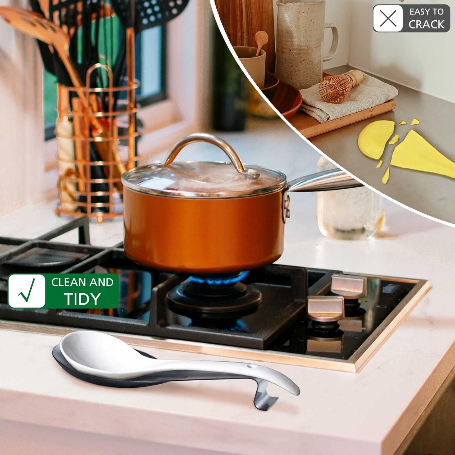 Soporte para Cuchara de Acero Inoxidable Pretty Jolly 24.4x9.5cm