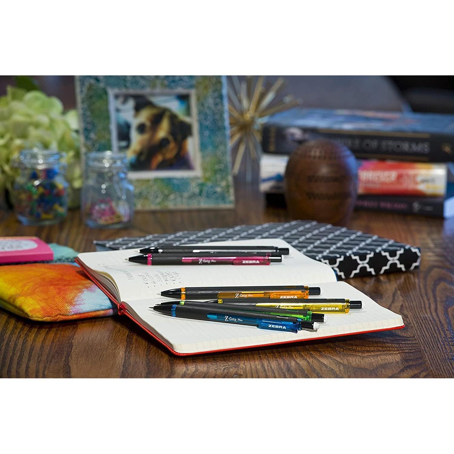 Lápiz Mecánico Zebra Z-Grip Plus 0.7mm Paquete de 3 Colores