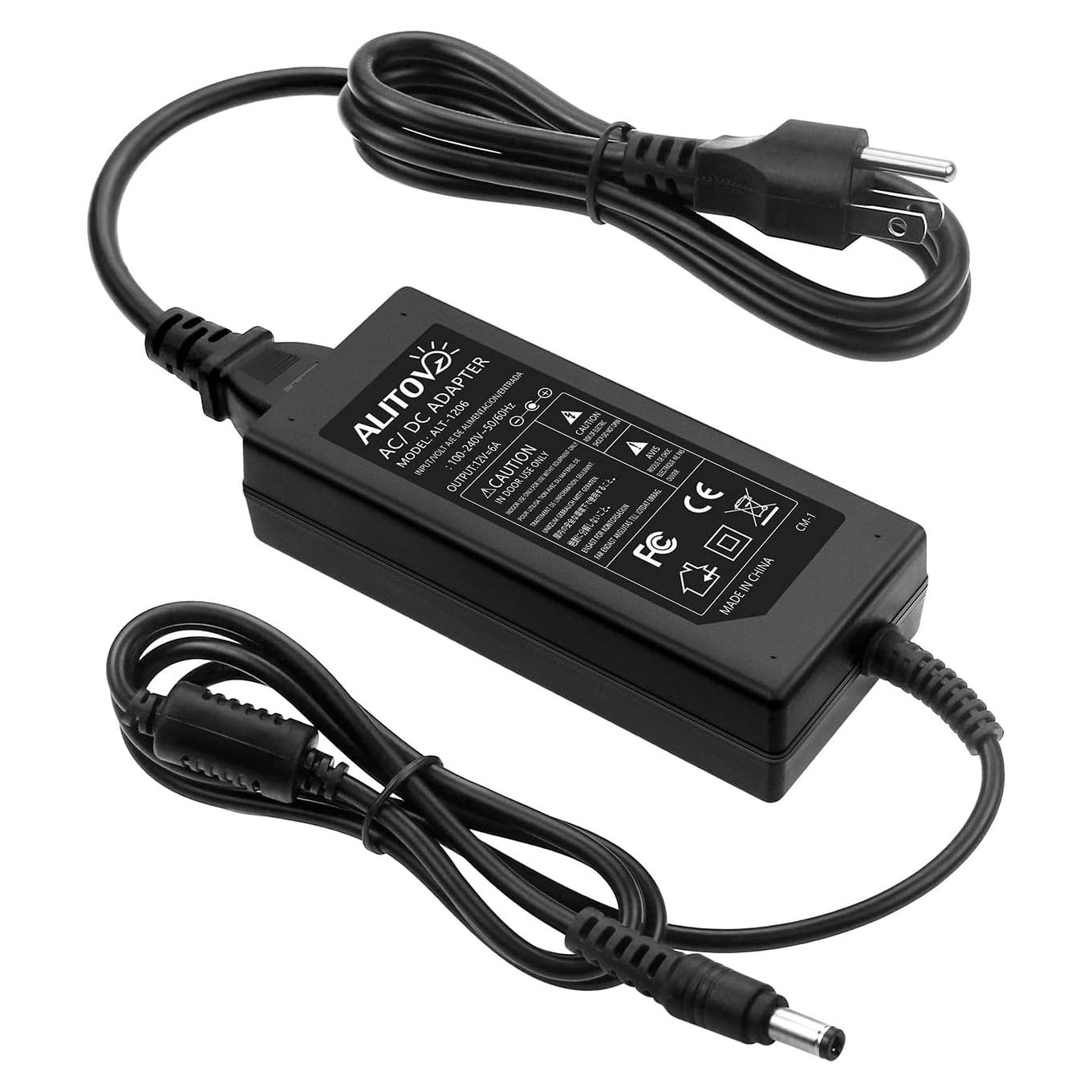 Adaptador de Alimentación 12V 6A ALITOVE Transformador 72W