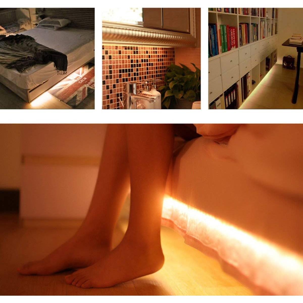 Luz de Armario LUXJET 1M LED Recargable con Sensor de Movimiento