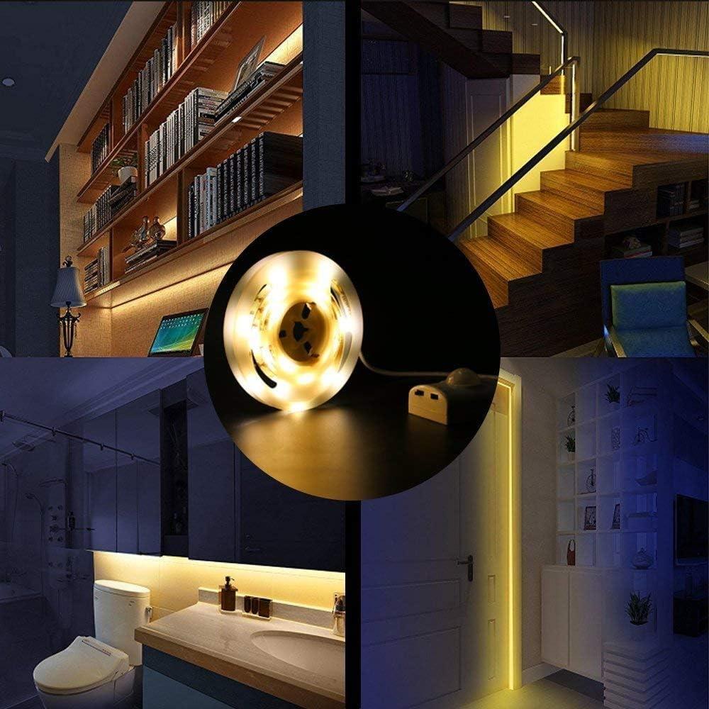 Luz de Armario LUXJET 1M LED Recargable con Sensor de Movimiento