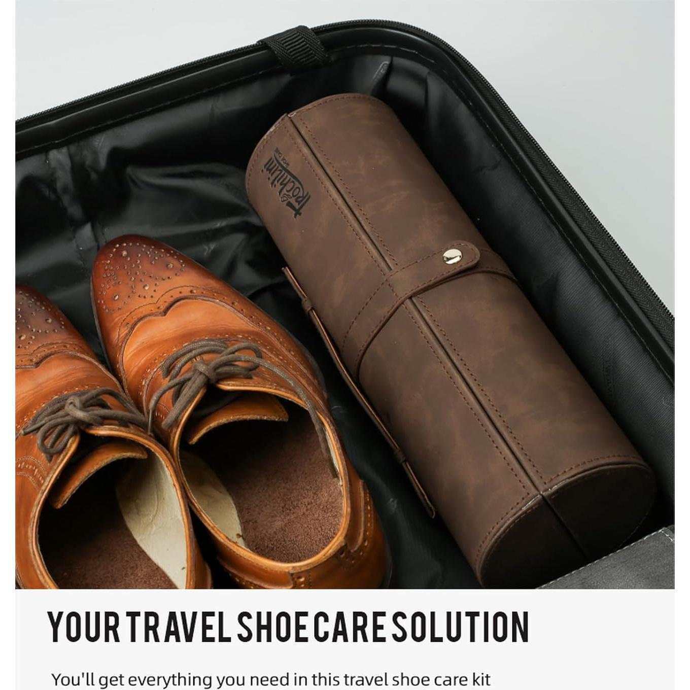 Kit de Cuidado para Zapatos de Cuero 13 Piezas Deluxe