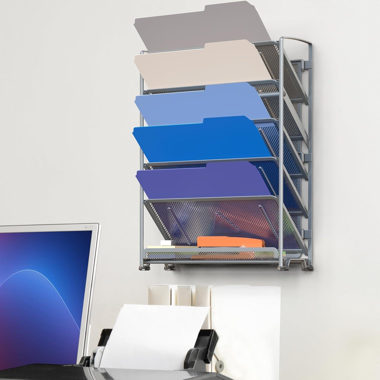 Organizador de Documentos de Pared 6 Niveles Simple Houseware