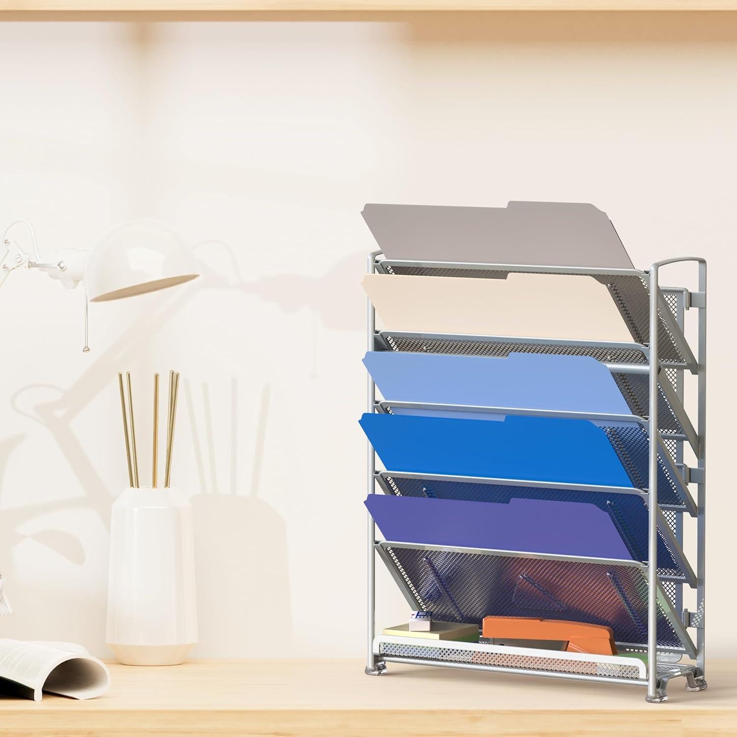 Organizador de Documentos de Pared 6 Niveles Simple Houseware