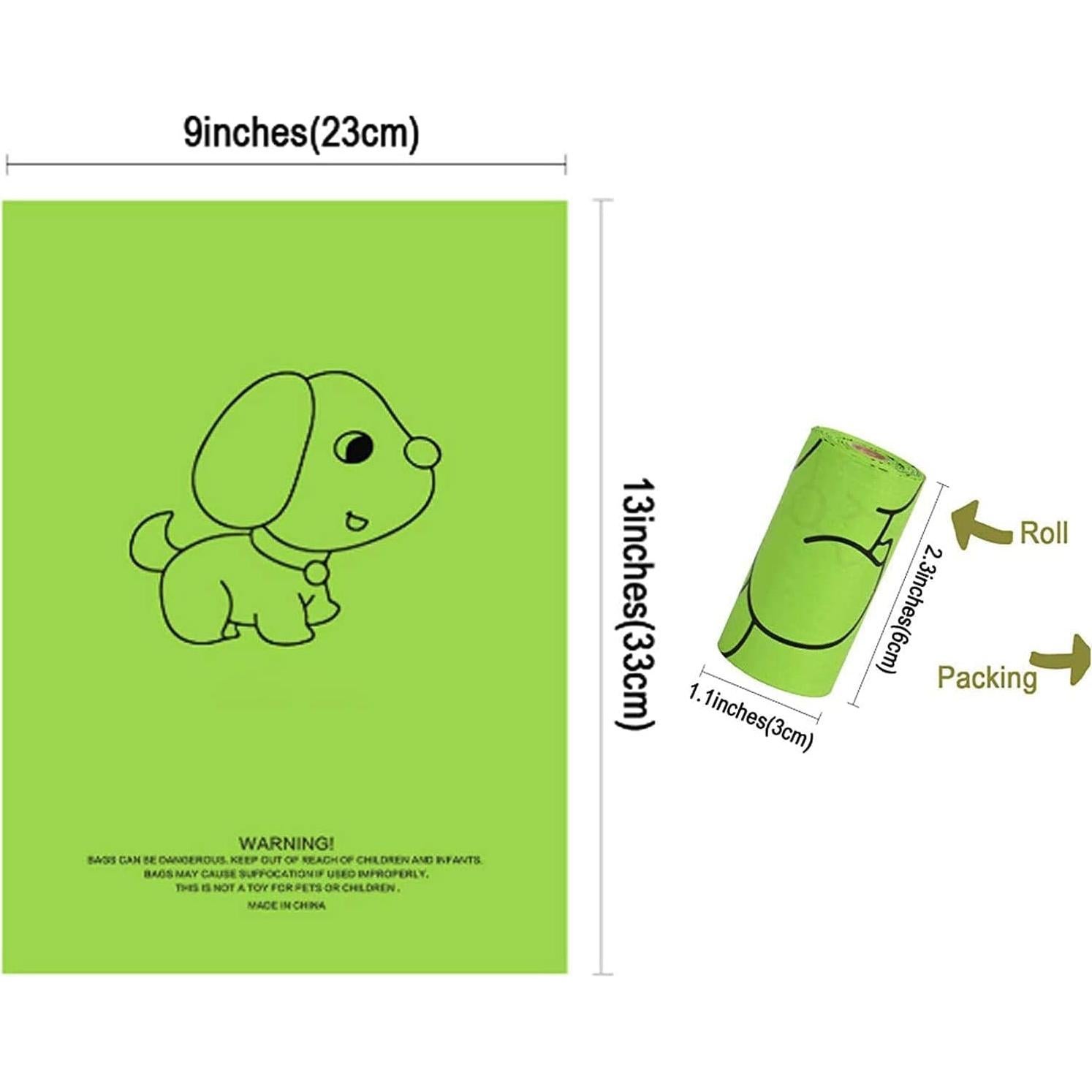 Soporte de bolsa de excremento para perros Petmolico - 2 paquetes, negro