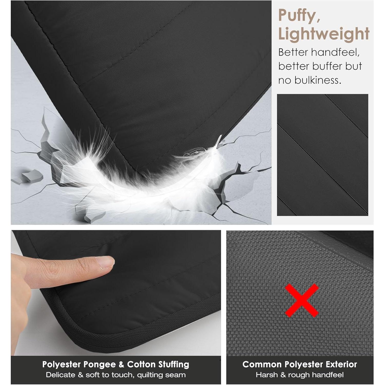 Funda Acolchada MoKo para Tableta 9-11 Pulgadas Negra