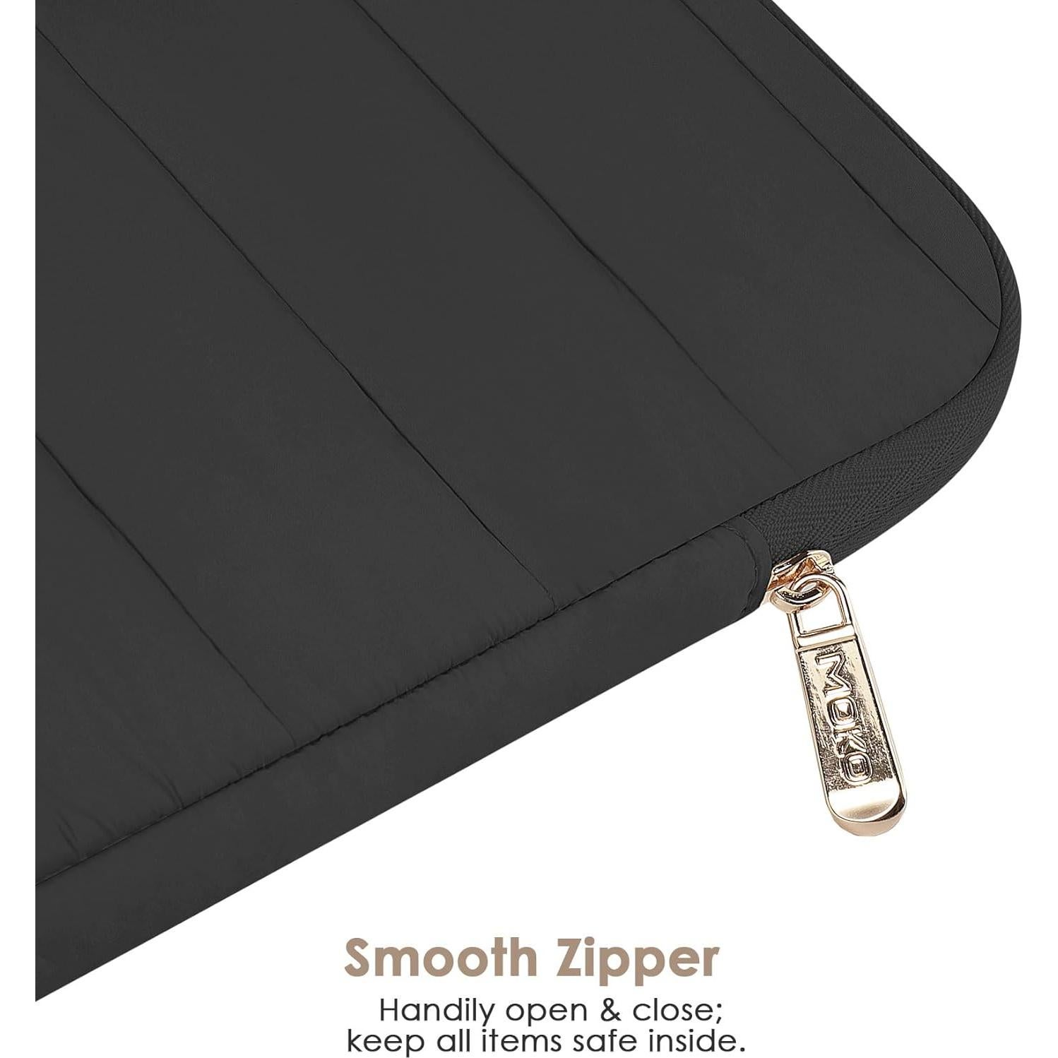 Funda Acolchada MoKo para Tableta 9-11 Pulgadas Negra