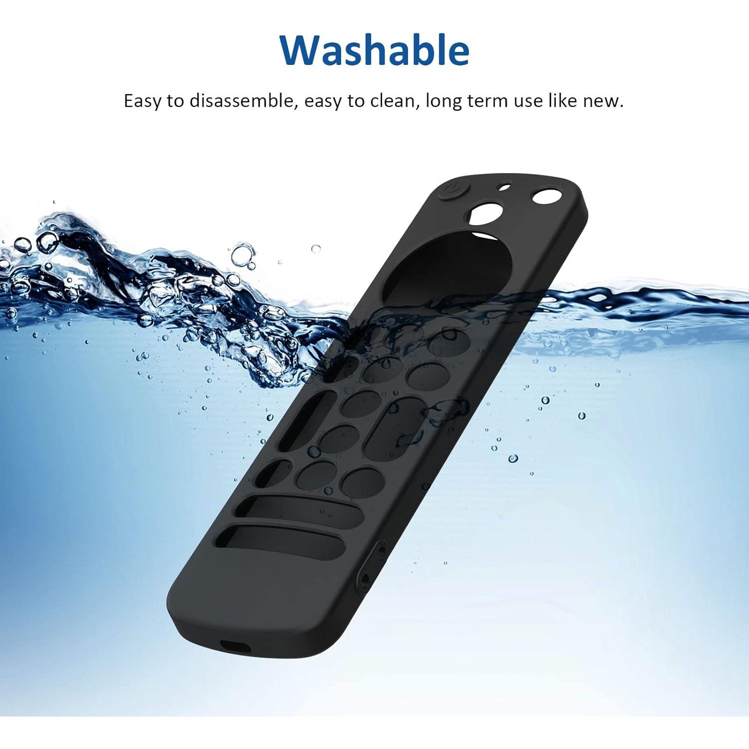 Funda de Silicona para Control Remoto Alexa Pro 2022 - Negro