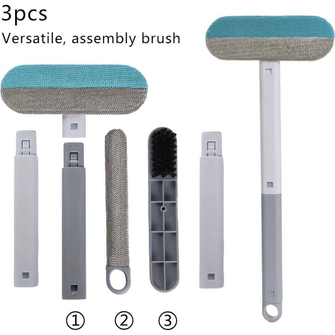 Removedor de Pelo de Mascotas 4-en-1 Owtemeot con Mango Extensible