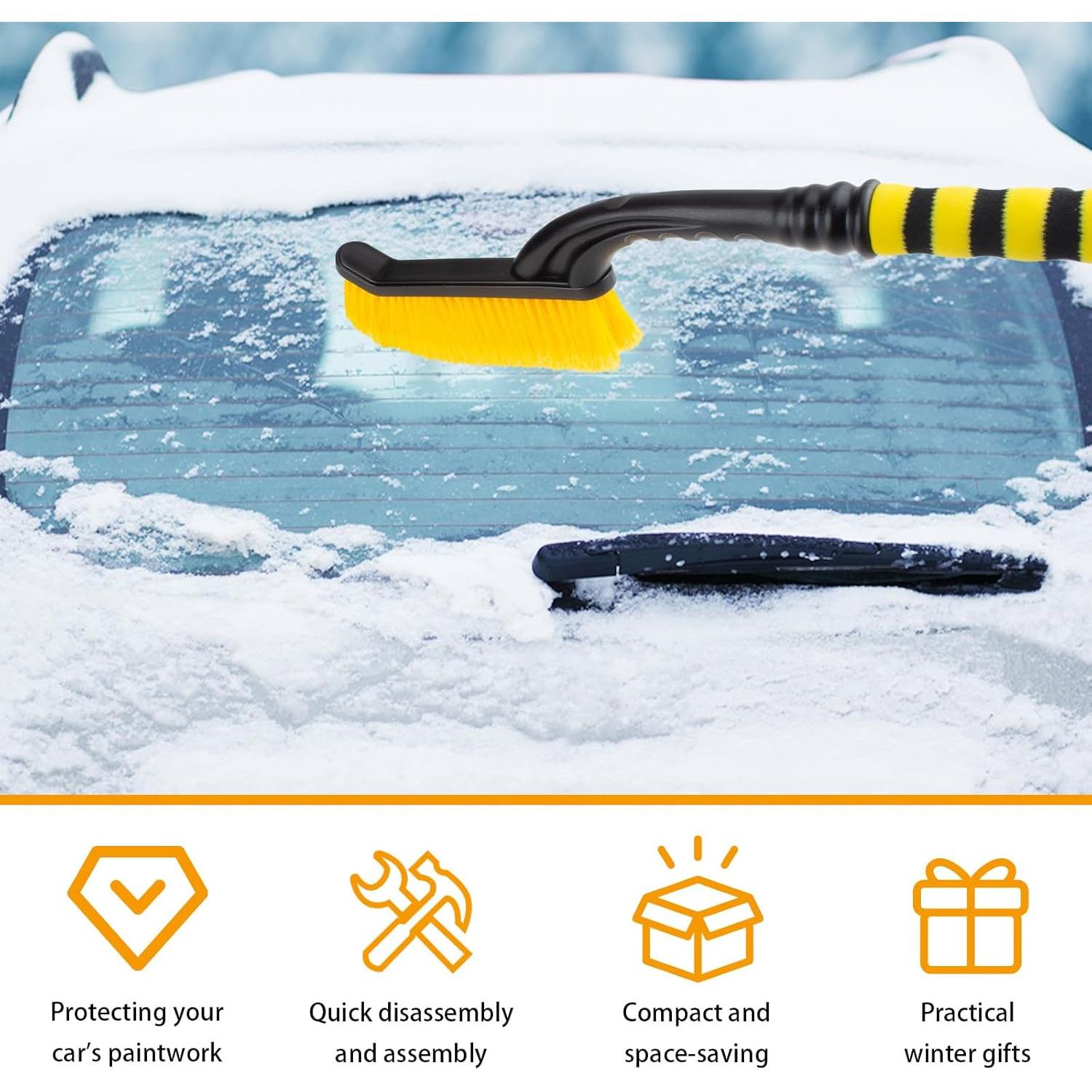 Cepillo de Nieve Desmontable Ecocstm 64.8 cm con Raspador