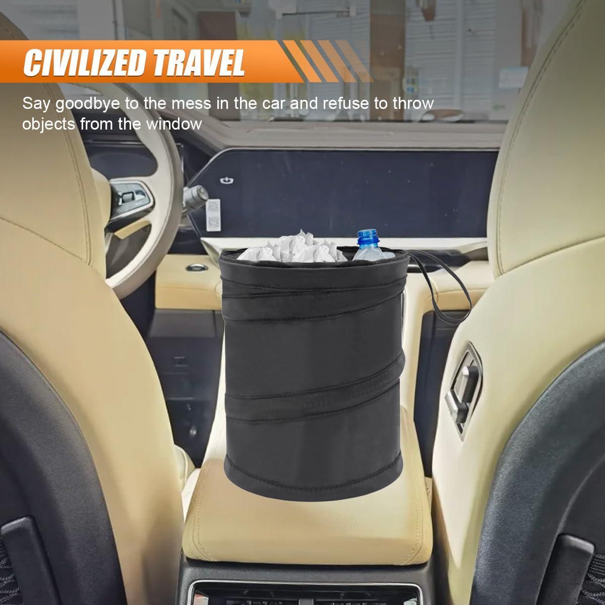 Basurero de Auto DUSCOKE Plegable Impermeable 19x15cm