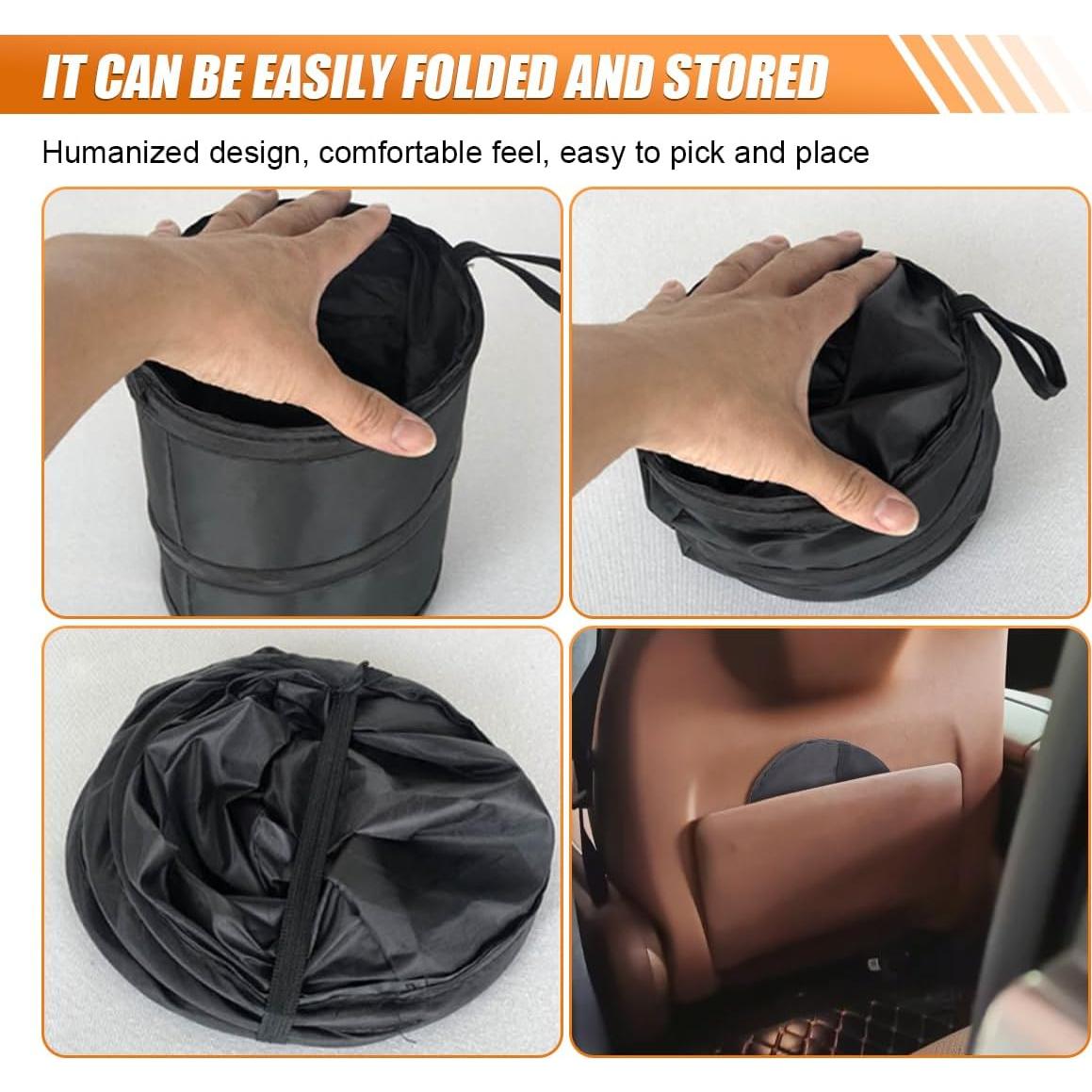 Basurero de Auto DUSCOKE Plegable Impermeable 19x15cm