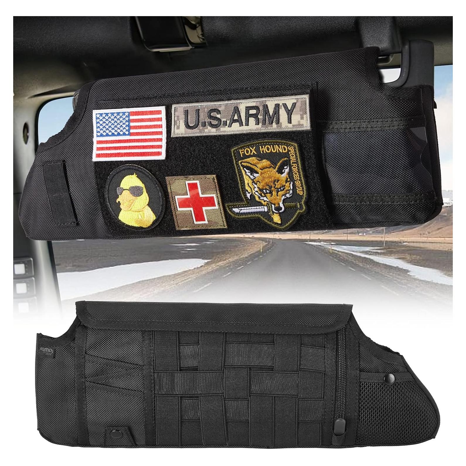 Organizador de Visera Solar QMPARTS JK 2007-2009 Molle