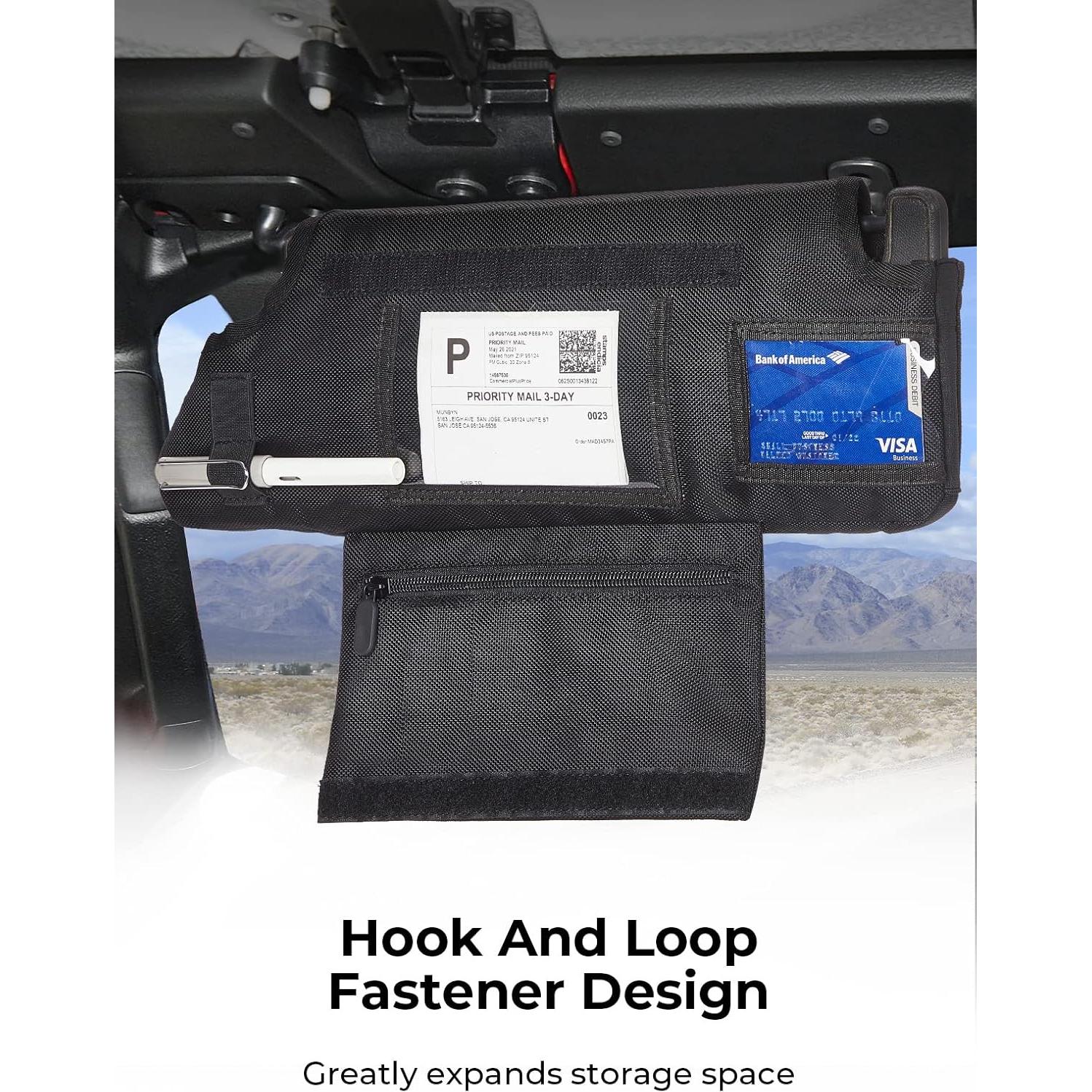 Organizador de Visera Solar QMPARTS JK 2007-2009 Molle