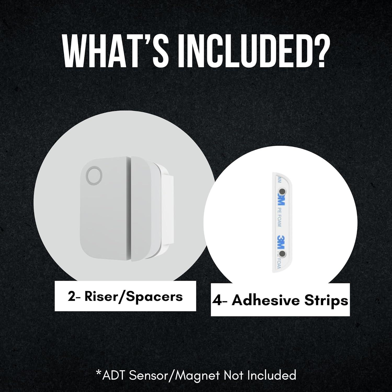 Elevadores Magnéticos para Sensor Ring - 2 Piezas 2.54 cm