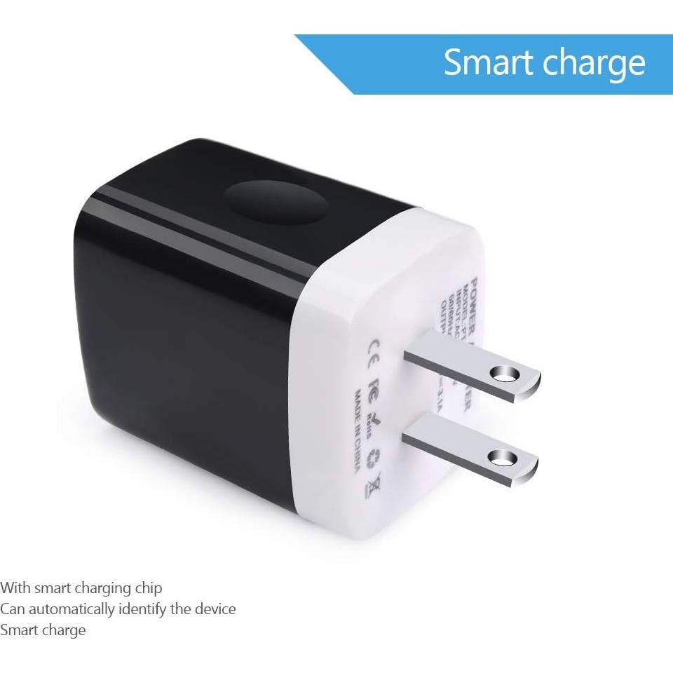 Cargador de Pared AILKIN 3USB 3.1A Rápido para iPhone y Samsung