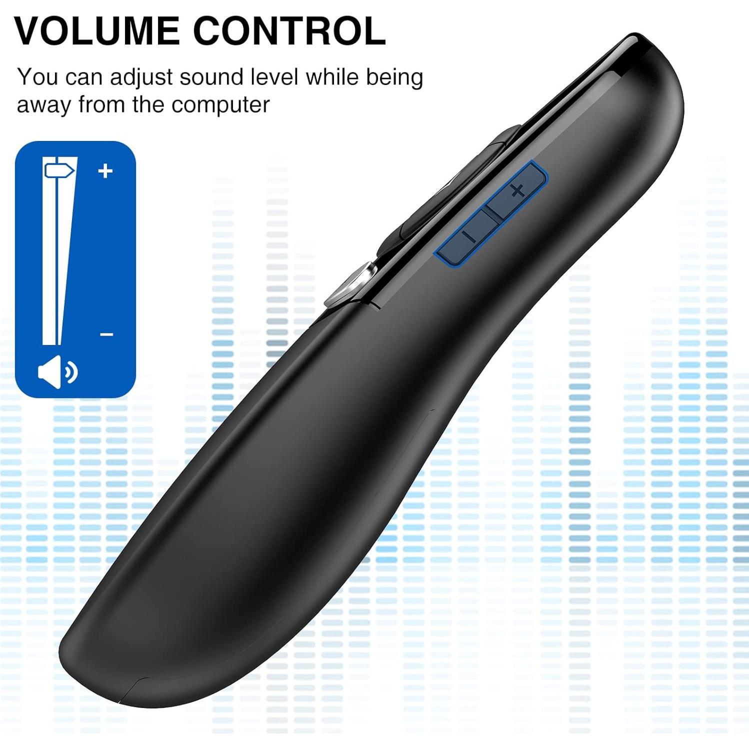 Clicker Presentador Inalámbrico DINOSTRIKE 2 en 1 USB y Tipo C