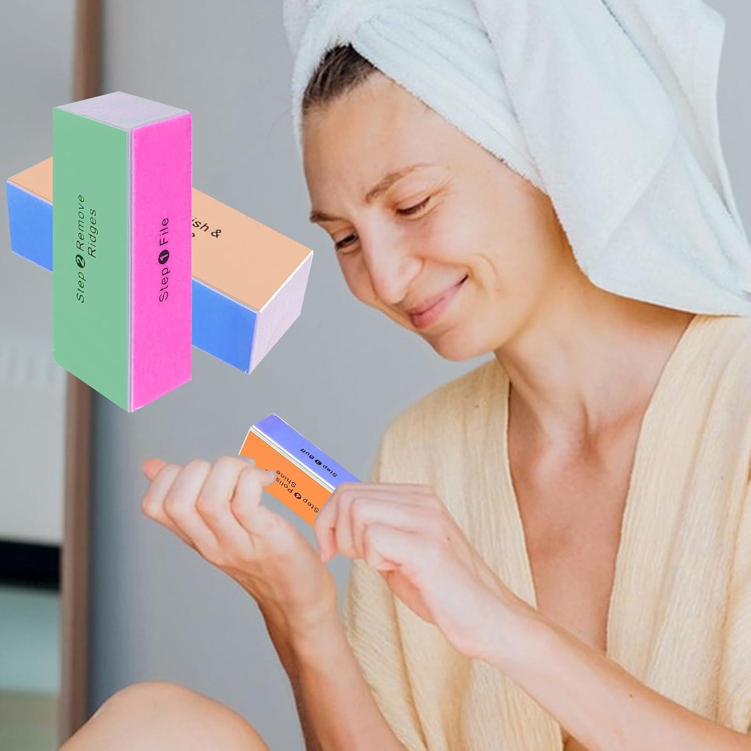 Bloque de Lima de Uñas SKYPIA 2 Unidades 4 Vías Profesional