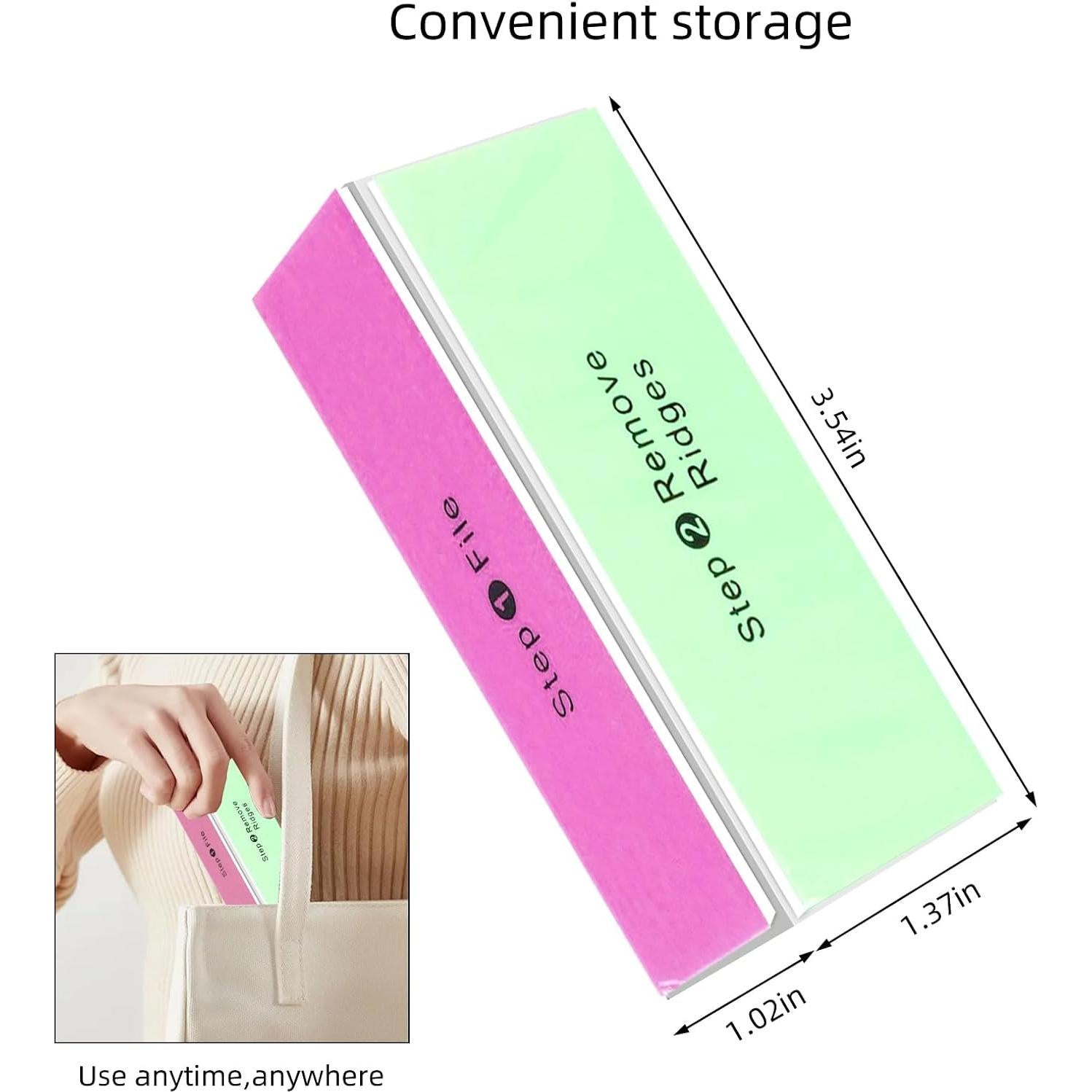 Bloque de Lima de Uñas SKYPIA 2 Unidades 4 Vías Profesional