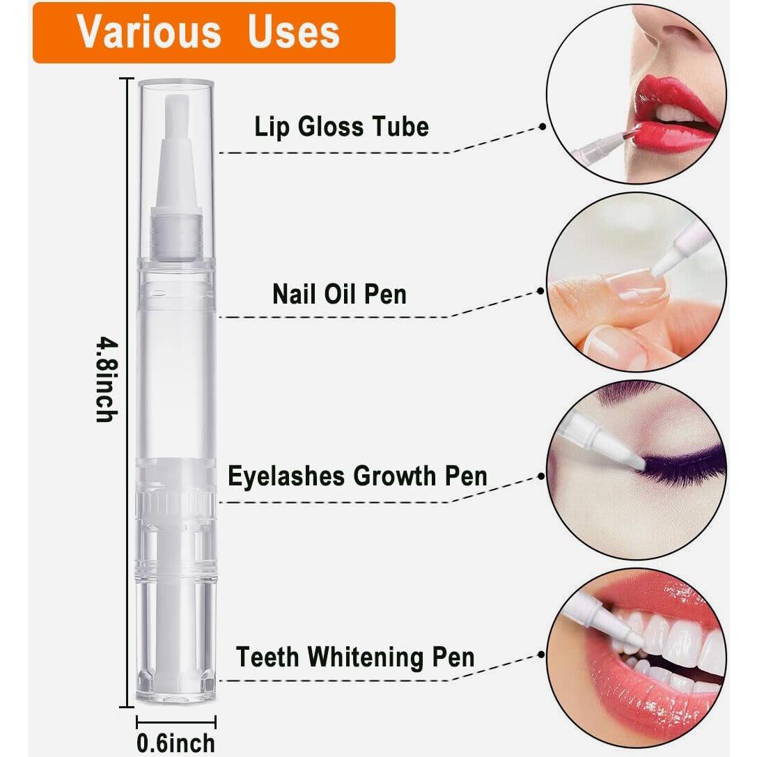 Paquete de 30 bolígrafos de aceite para cutículas Rvetol 5ml