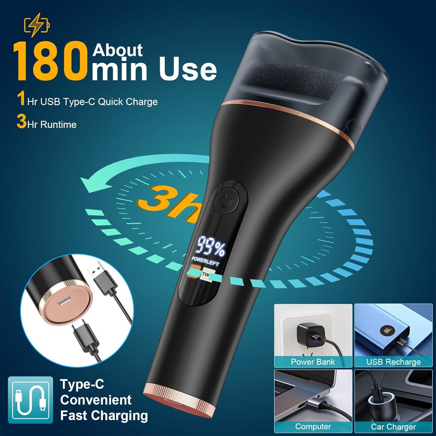 Removedor de Callos Eléctrico Spriak 16 en 1 Cuidado de Pies