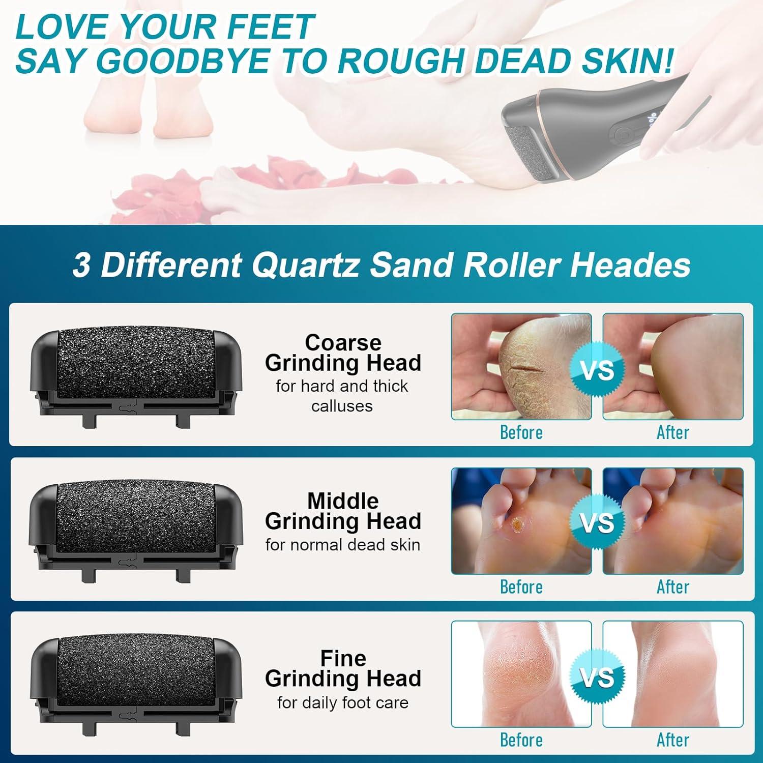 Removedor de Callos Eléctrico Spriak 16 en 1 Cuidado de Pies