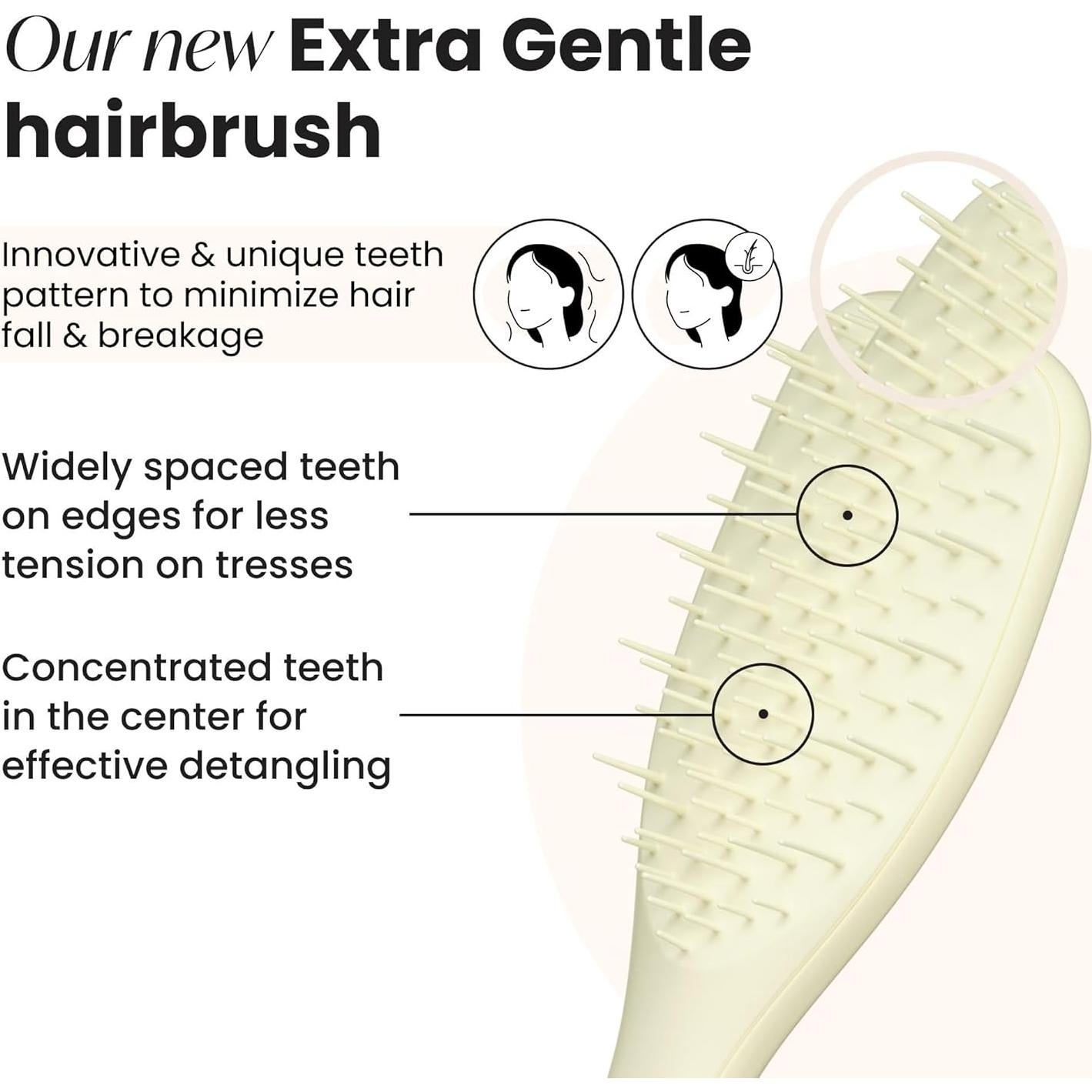 Cepillo Desenredante Extra Suave Tangle Teezer Amarillo 22cm