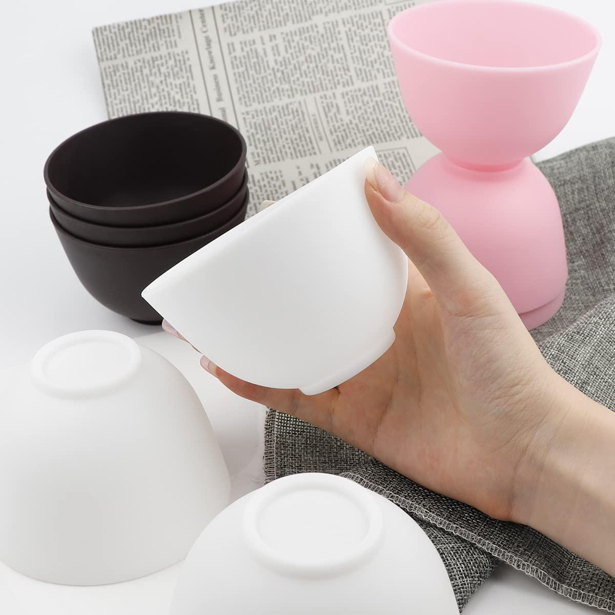 Juego de 9 Tazones de Silicona para Máscaras Faciales FERCAISH