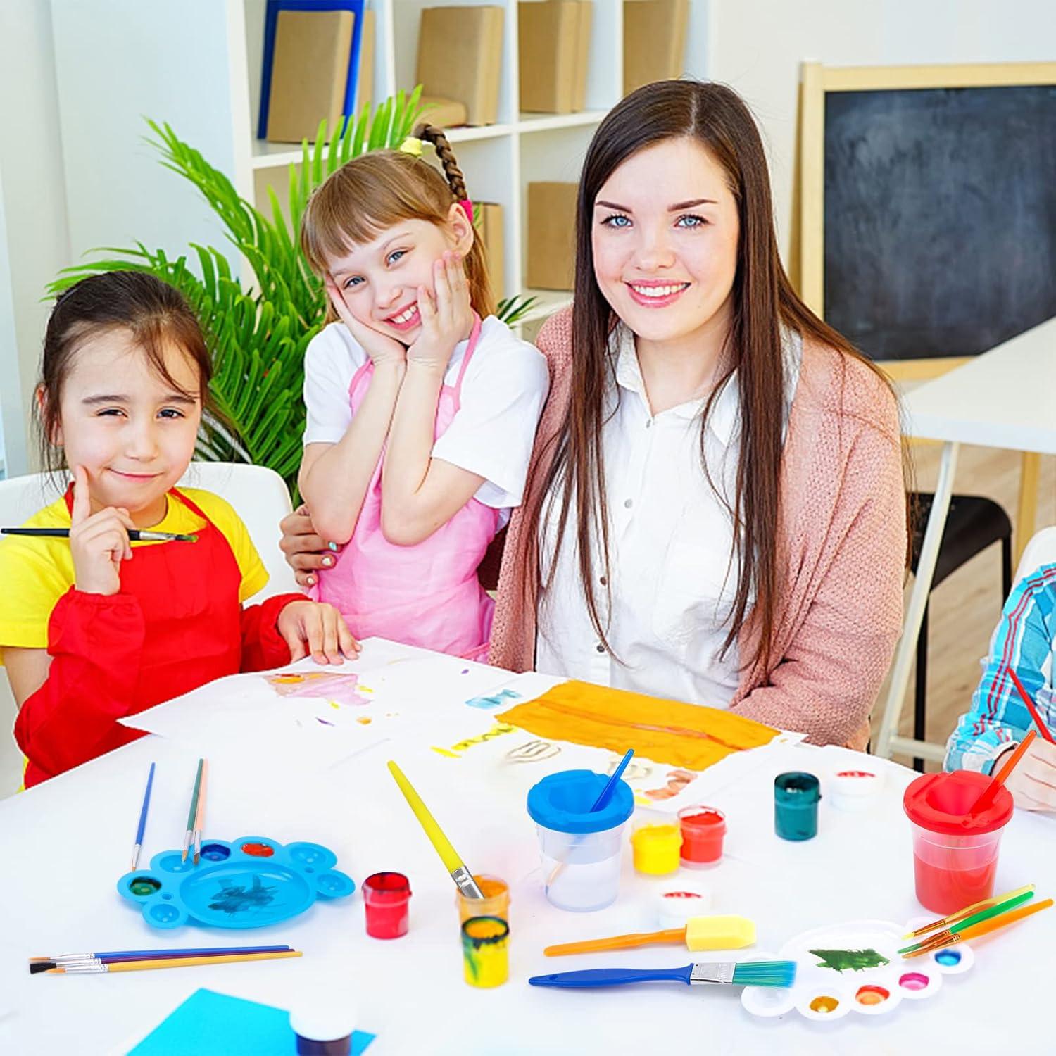 Set de Pinceles de Pintura BigOtters 45PCS para Niños