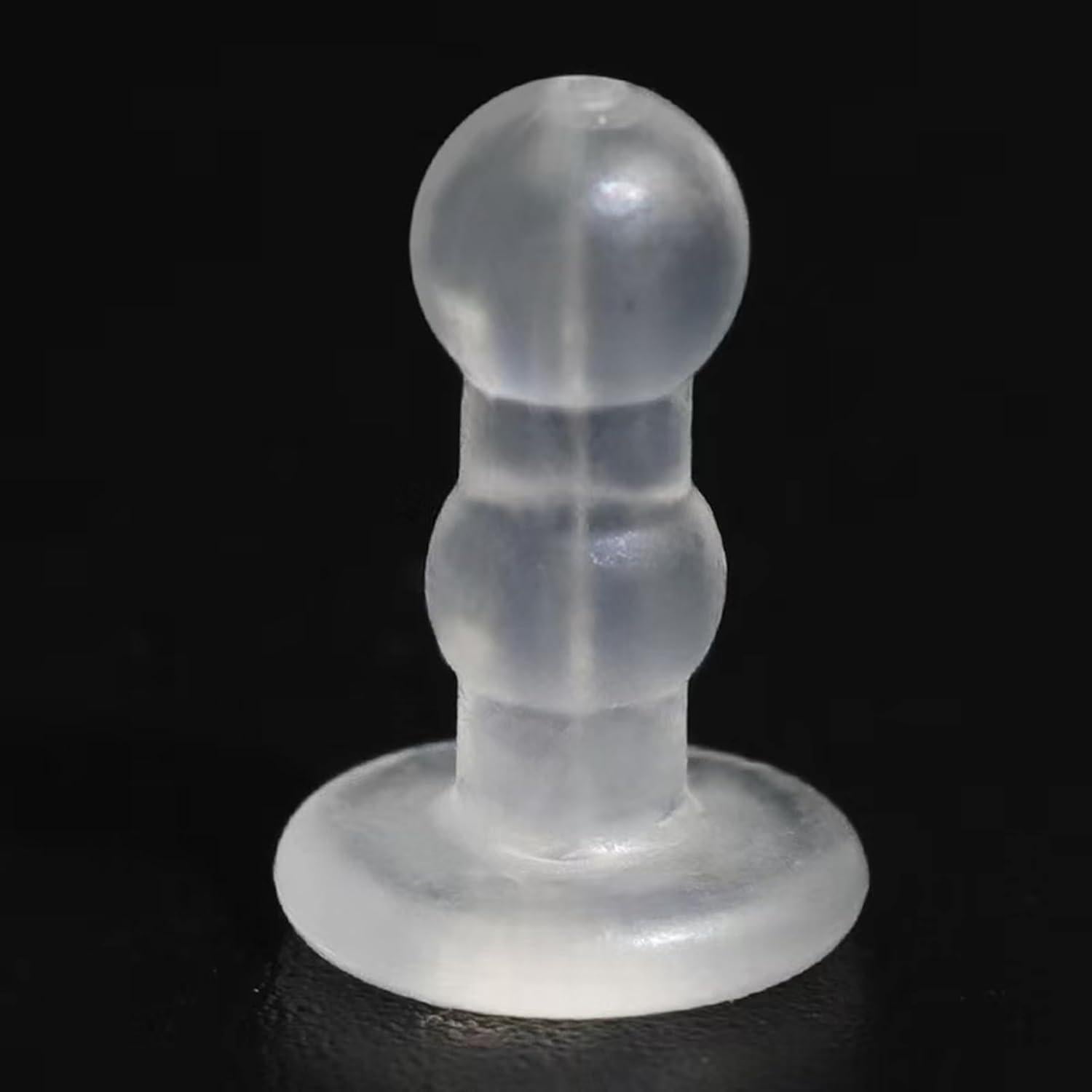 Respaldos de Aretes Impenetrables Qualima 50pcs TPE Suave