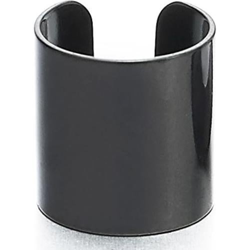 Aretes Cuff de Acero Inoxidable COOLSTEELANDBEYOND 10MM y 6MM