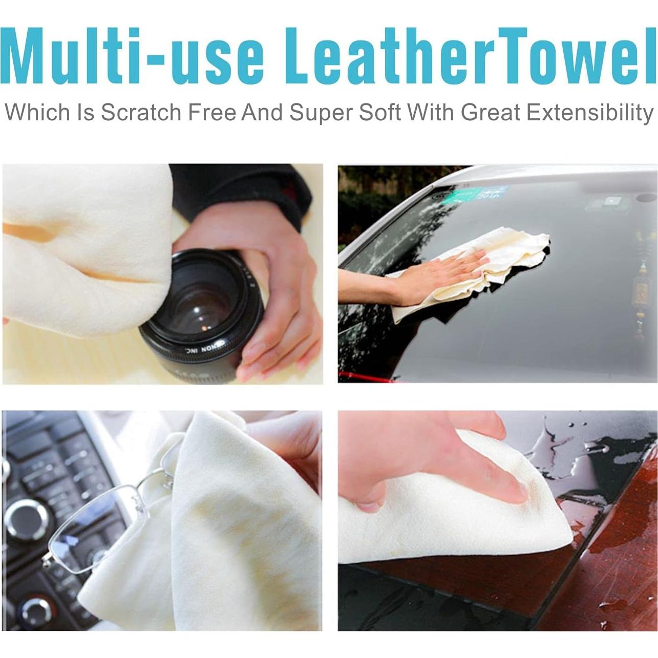 Paño de Chamois Natural River Lake 99x65 cm para Coche