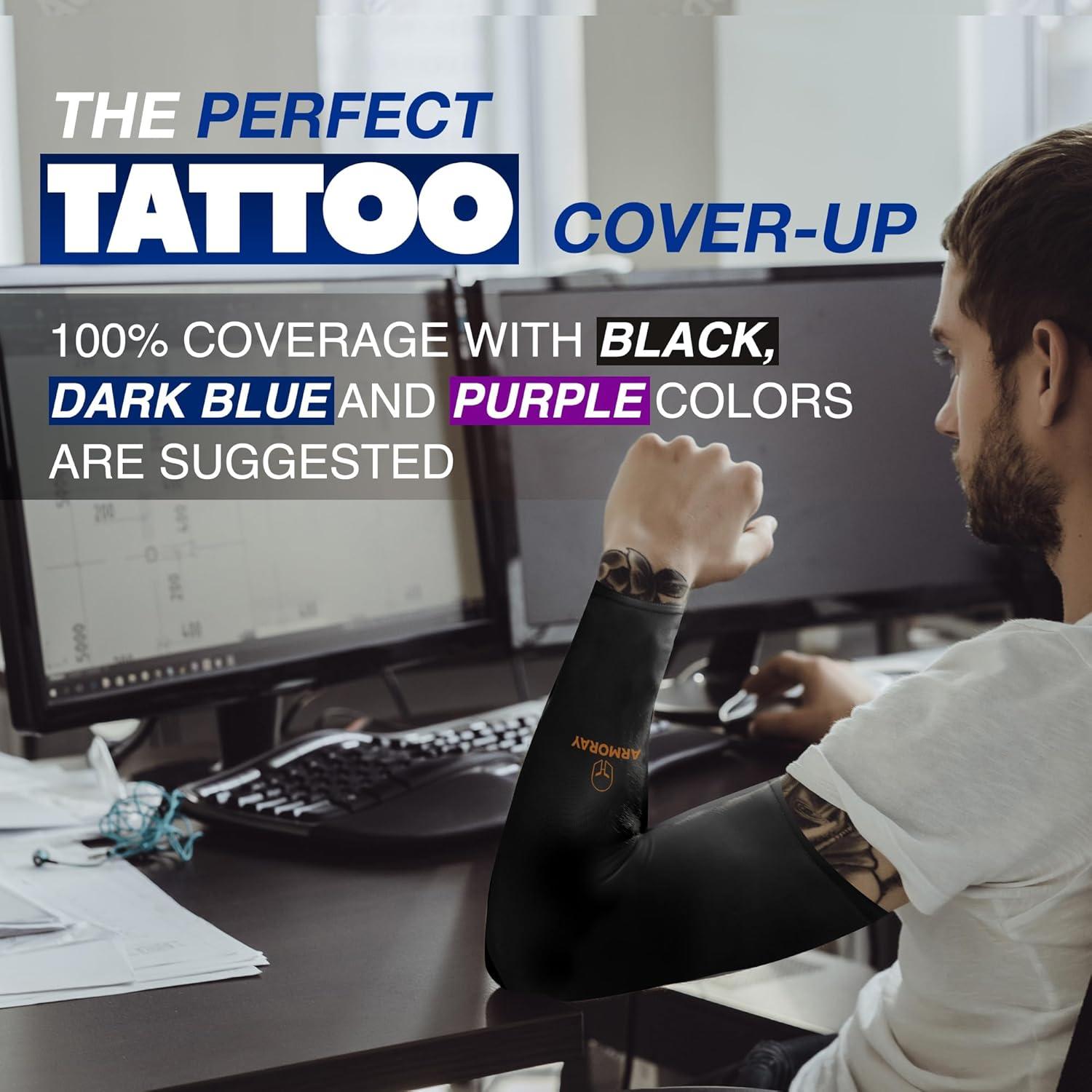 Manguitas Armoray UPF 50 para Hombres y Mujeres - Compresión y Protección Solar