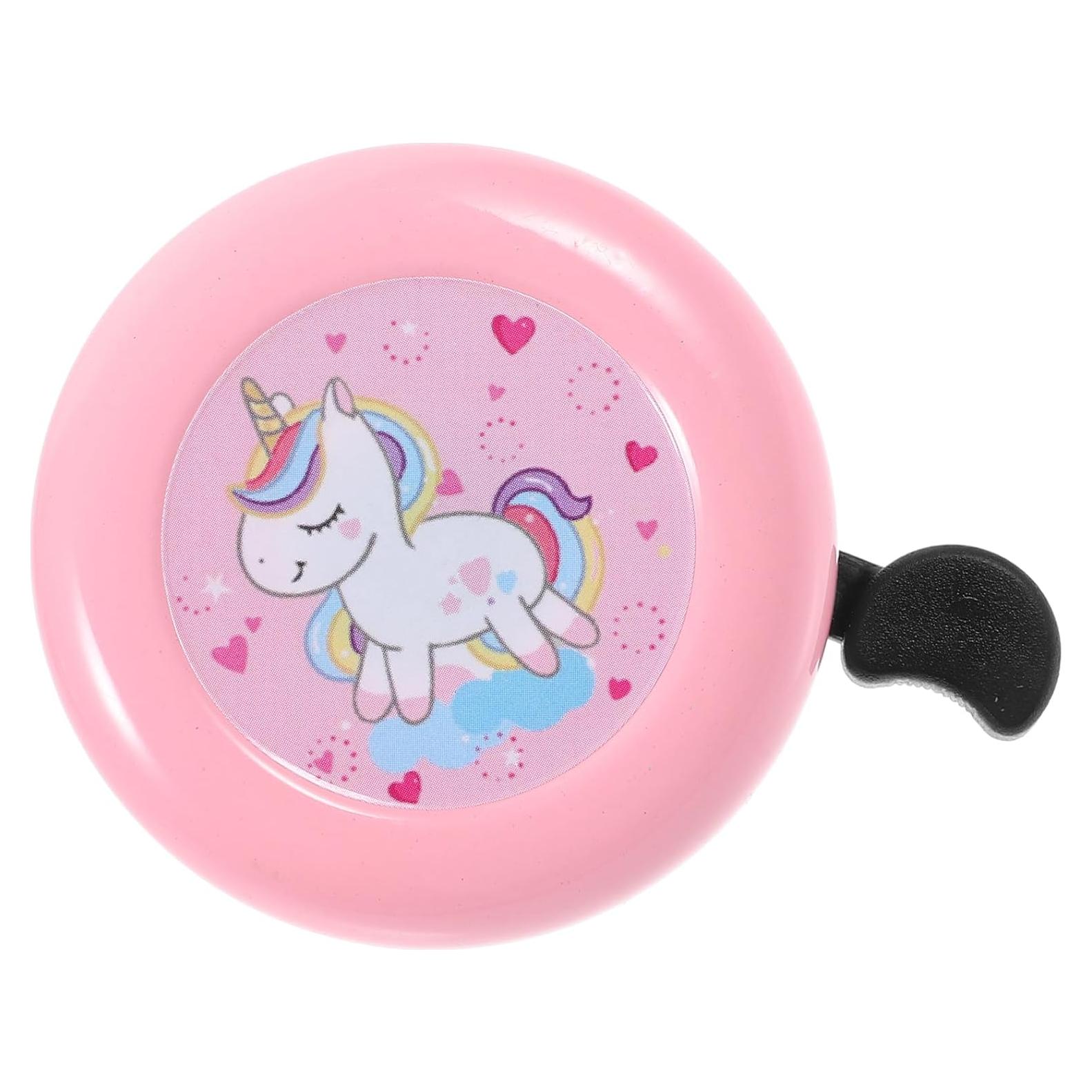 Campana de Bicicleta Unicornio Awleynz Rosa para Niñas