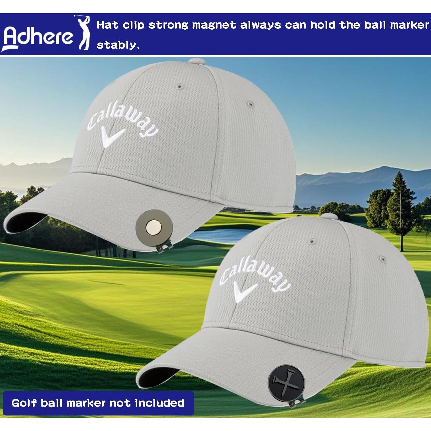 Clip de Gorra Adhere con Soporte Magnético para Golf