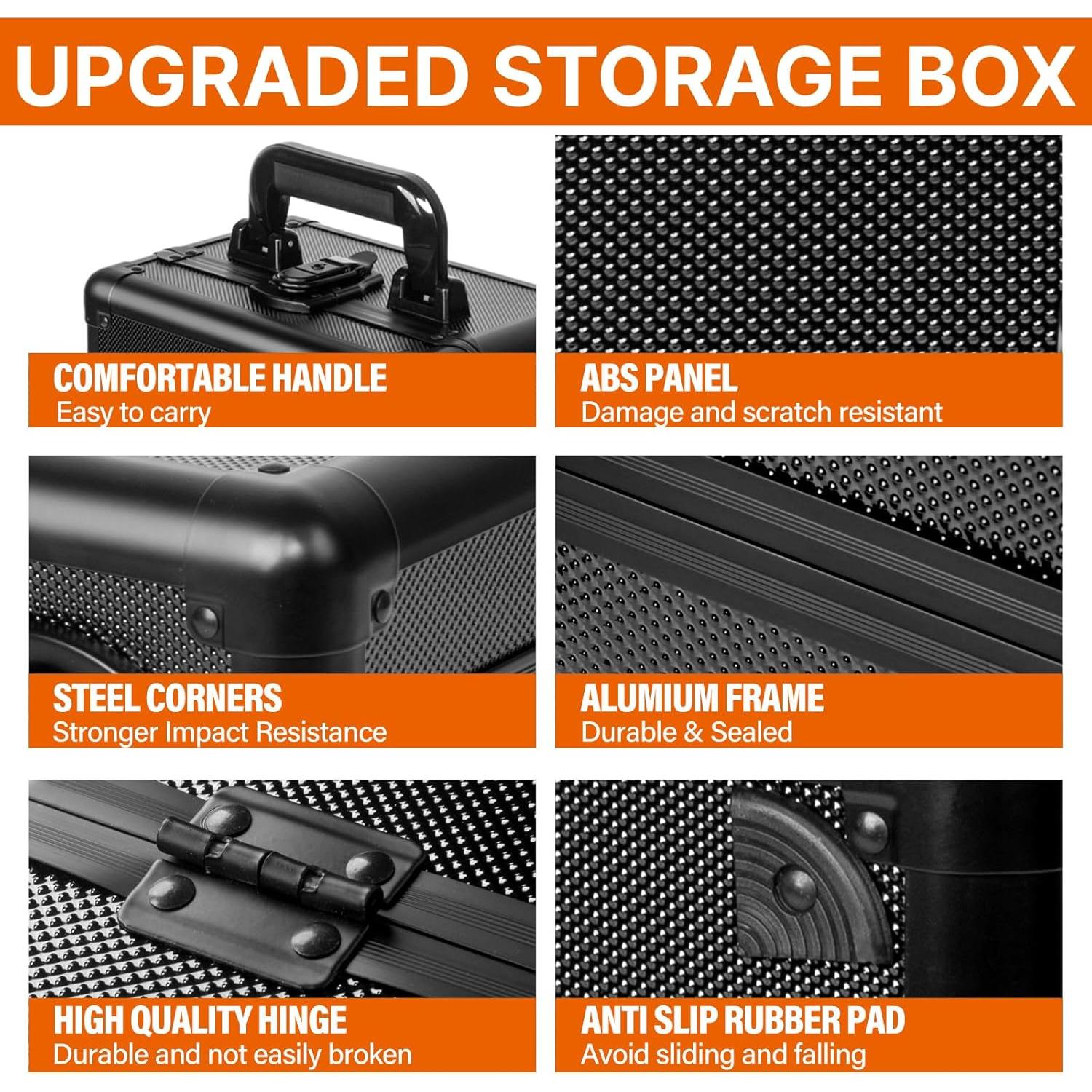 Caja de Almacenamiento de Tarjetas LAYAONE Mediana Impermeable