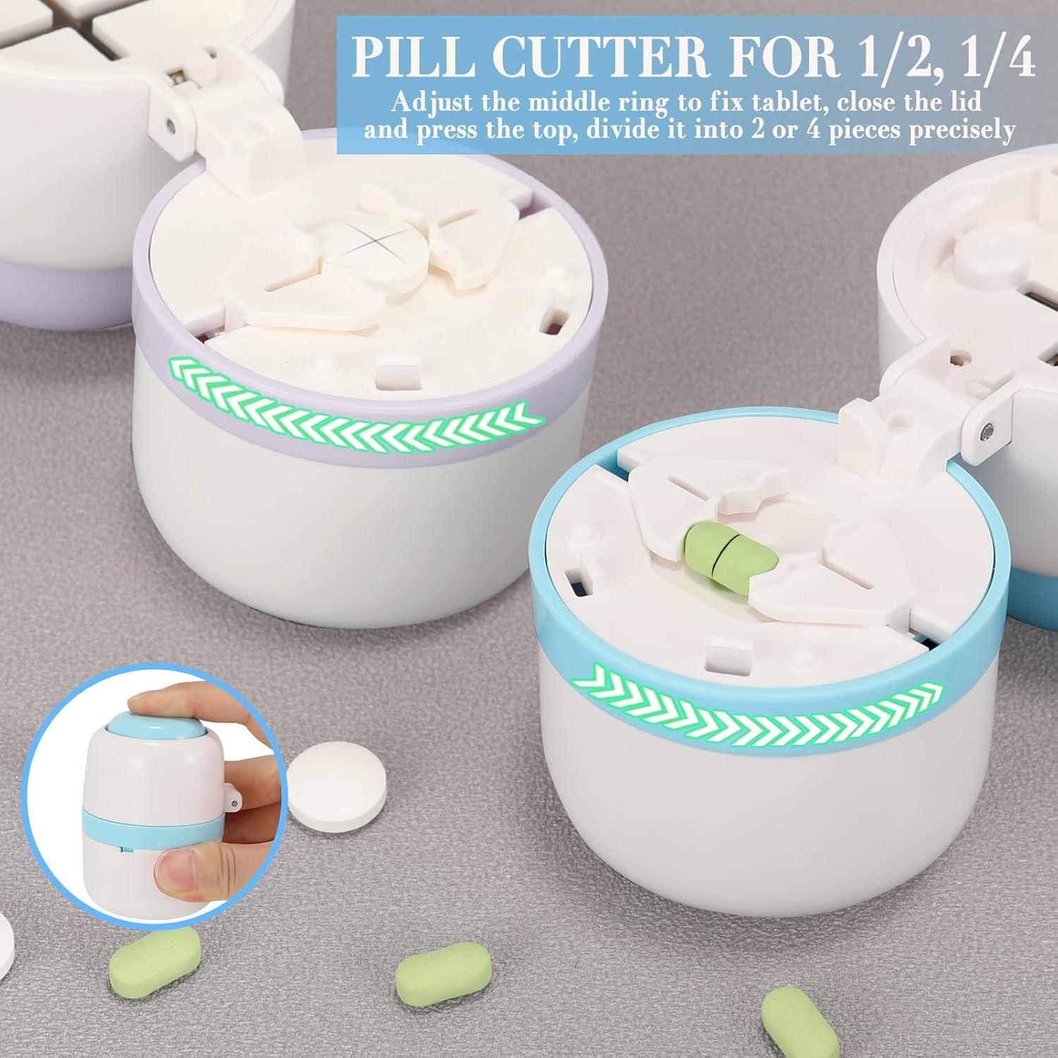 Cortador de Pastillas Yuxiu Tech 3 en 1 con Almacenamiento