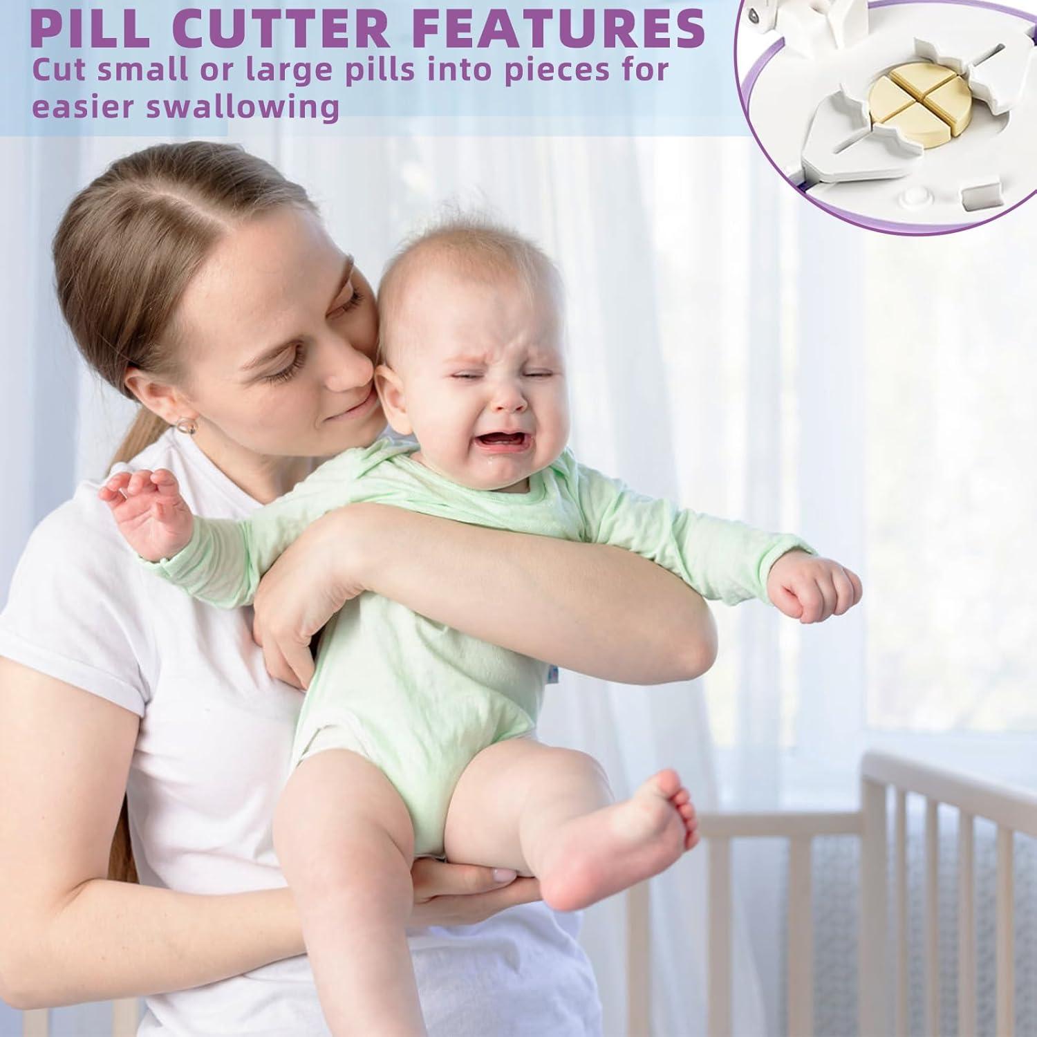 Cortador de Pastillas Yuxiu Tech 3 en 1 con Almacenamiento