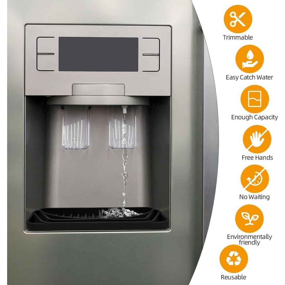 Bandeja de Goteo de Silicona para Refrigerador Aolso 53x20 cm