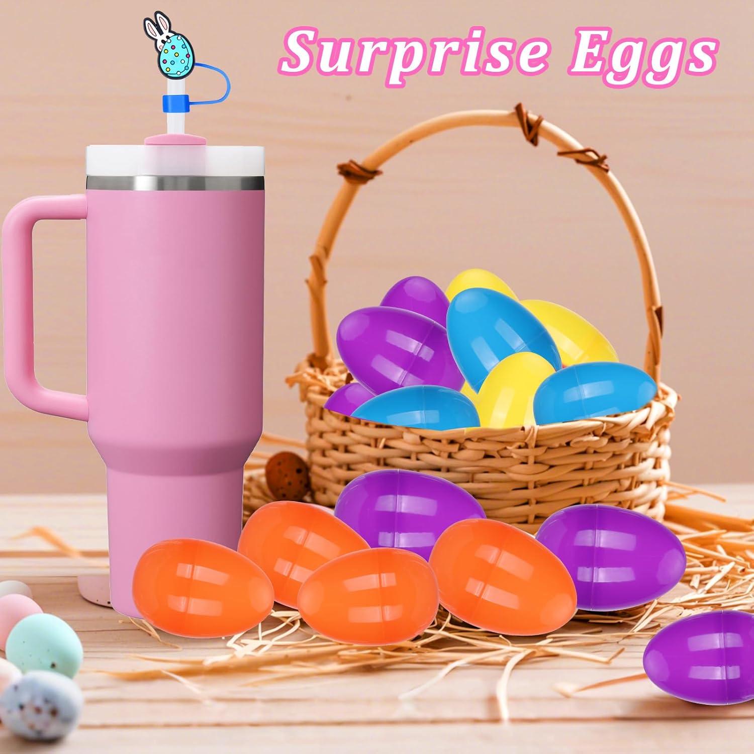 Tapones para Pajitas de Pascua Mity Rain 12 Pcs Silicona 10mm