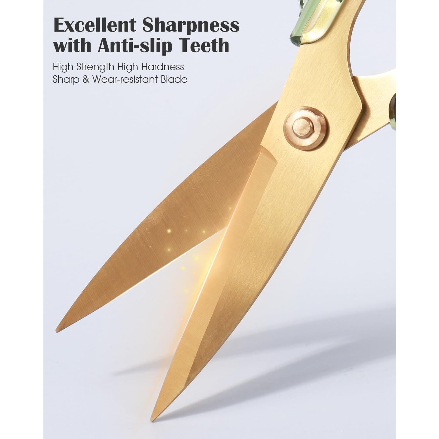 Tijeras de Cocina ARCHIKING 19.5 cm Acero Inoxidable Verde