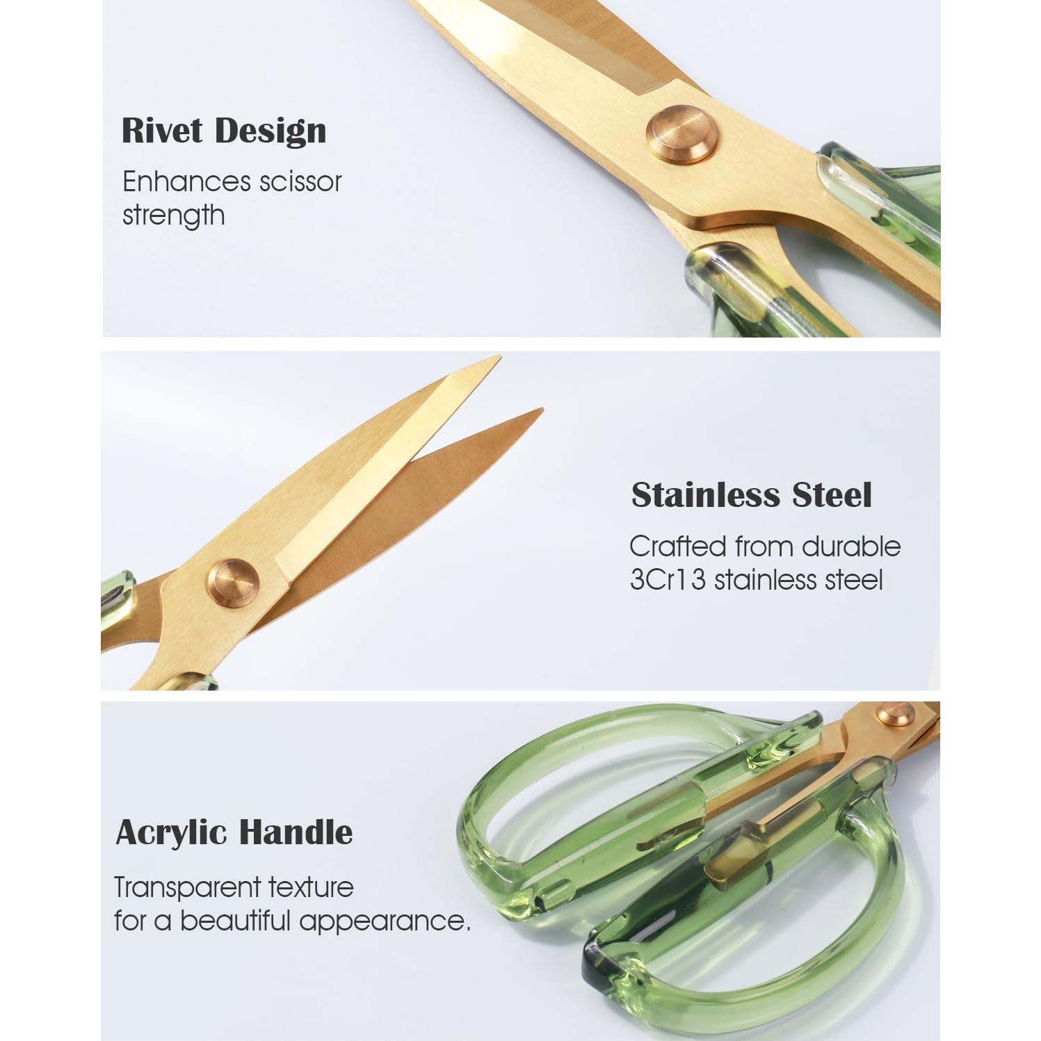 Tijeras de Cocina ARCHIKING 19.5 cm Acero Inoxidable Verde