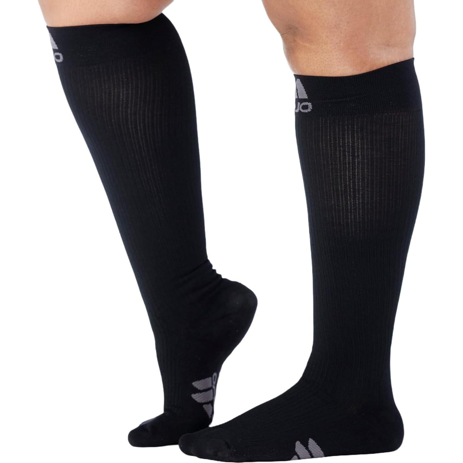 Calcetines de Compresión Mojo 20-30mmHg Negro Pequeño