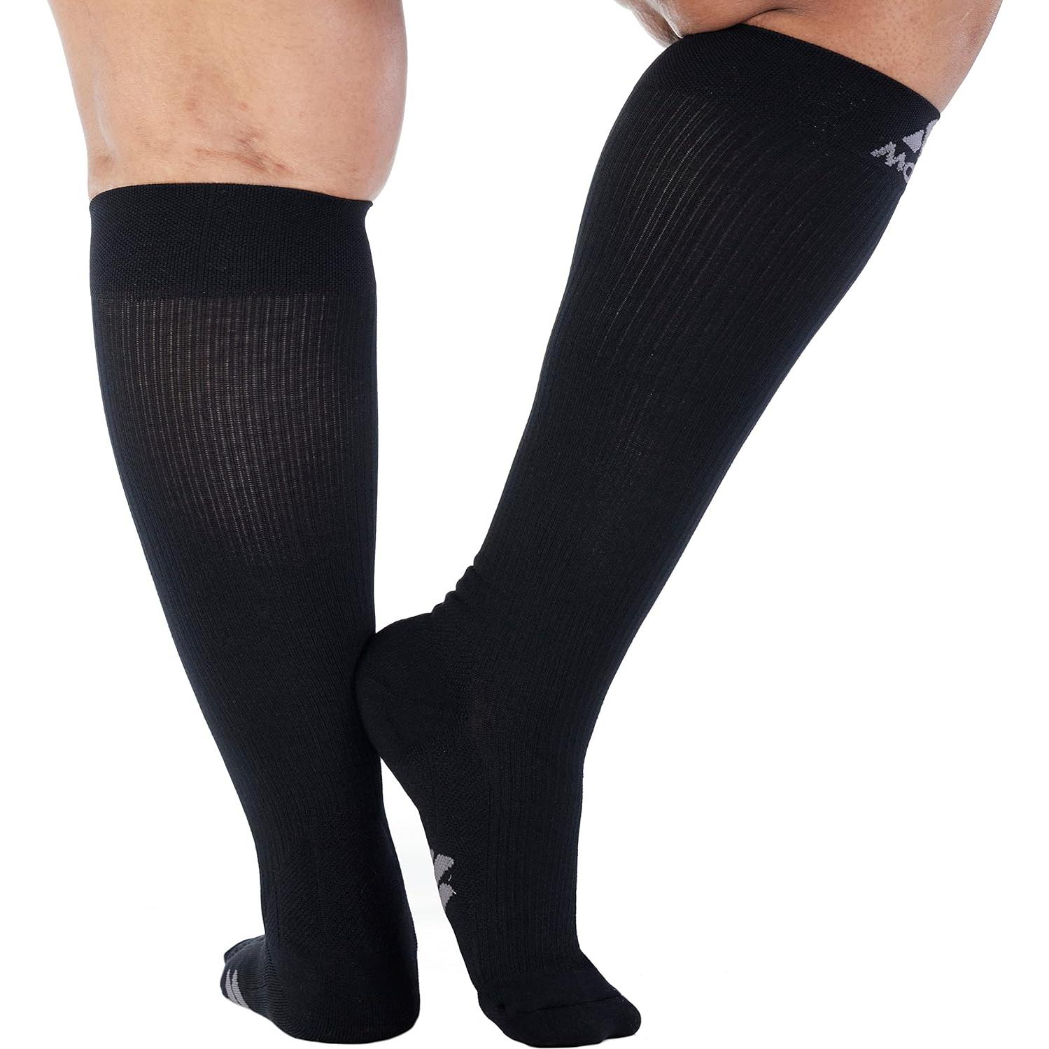 Calcetines de Compresión Mojo 20-30mmHg Negro Pequeño