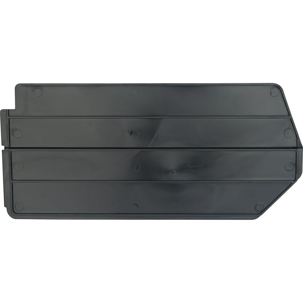 Contenedor de Almacenamiento Apilable Akro-Mils 30240 Negro - Paquete de 12