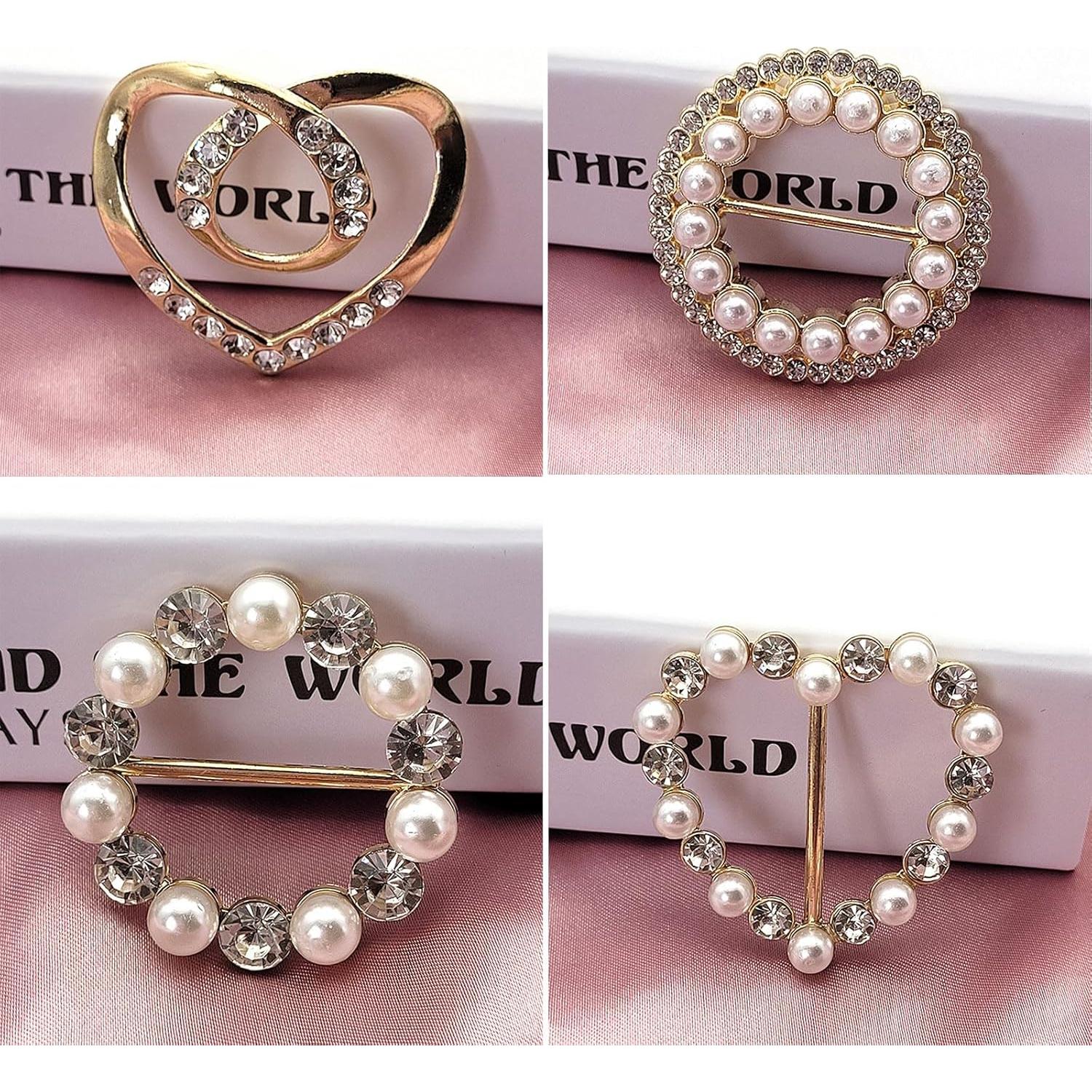 Clip de Bufanda y Corbata KAKASEA con Diseño Elegante