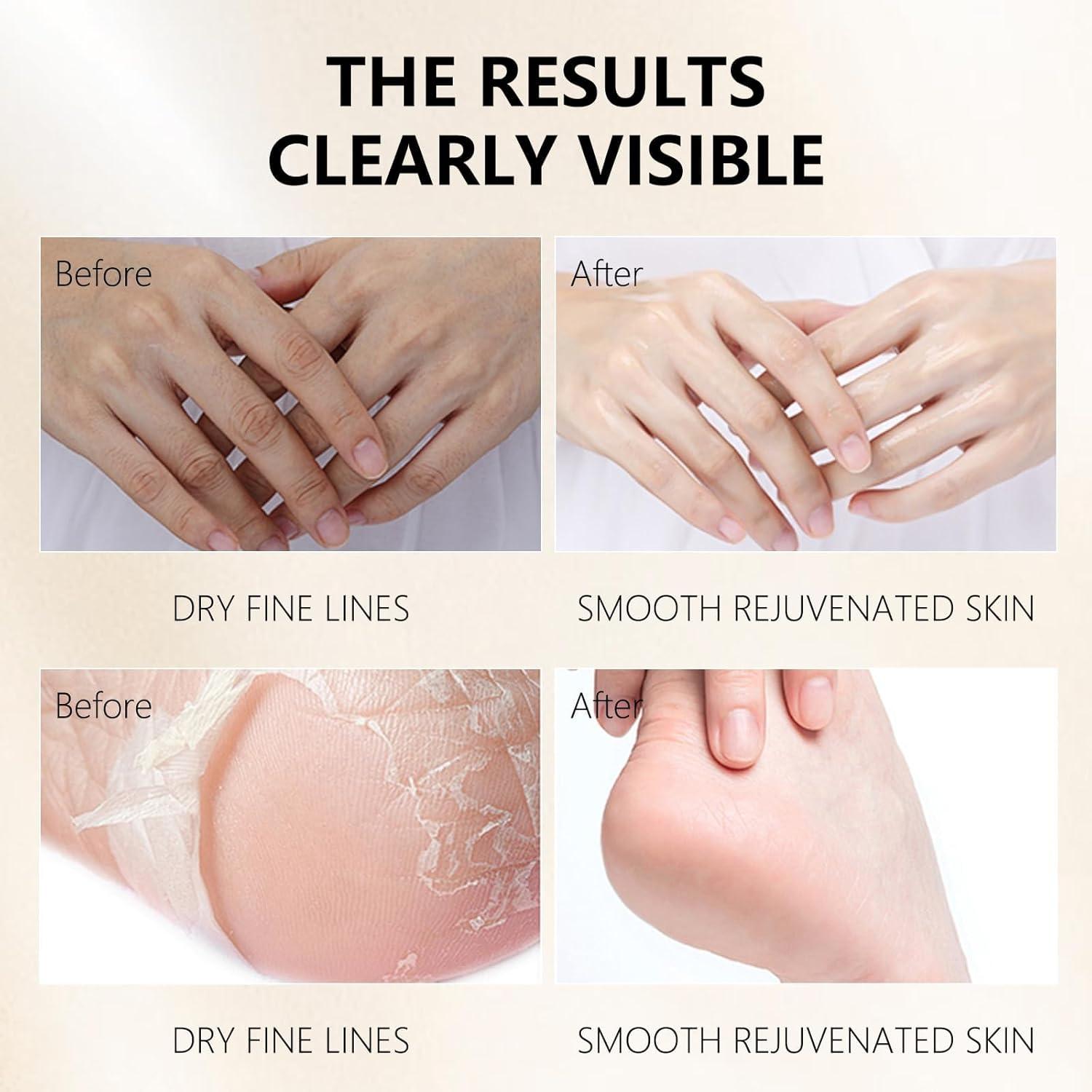 Set de Mascarillas Hidratantes para Manos y Pies GUOYAOLIFU - 6 Paquetes