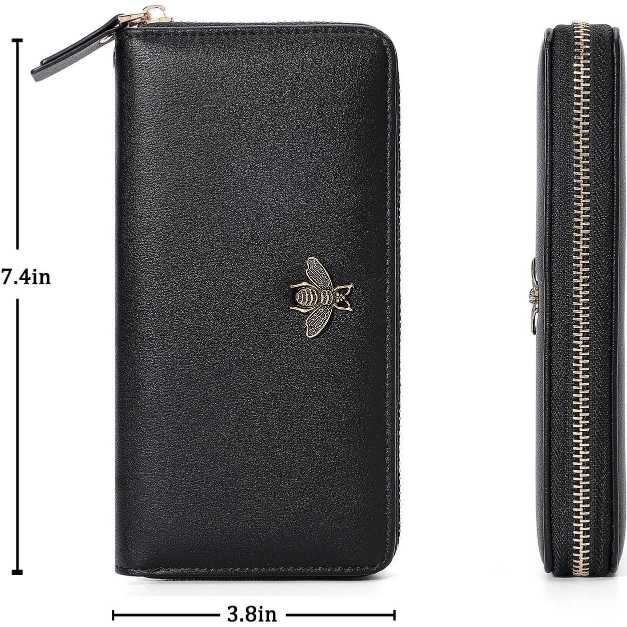 Cartera de Mujer AnnabelZ Larga con Bloqueo RFID 19x10 cm