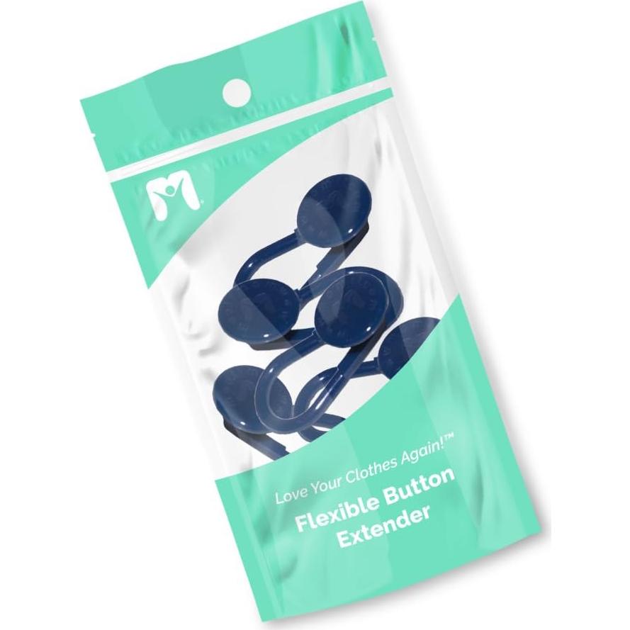 Extensor de Botón de Pantalón Flexible Más de Mí - Azul