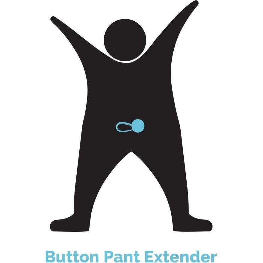 Extensor de Botón de Pantalón Flexible Más de Mí - Azul